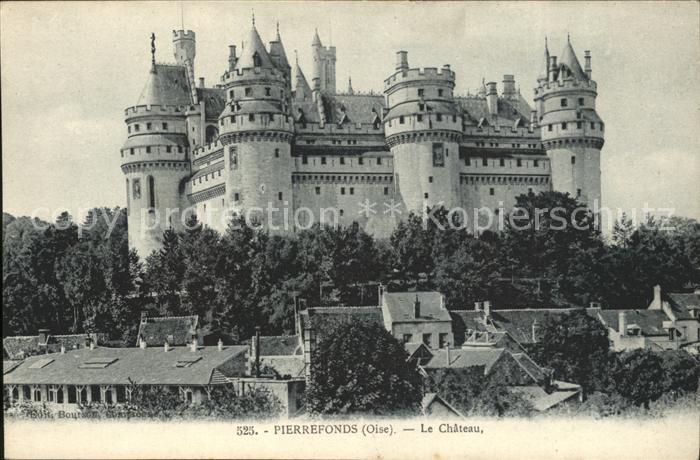 Pierrefonds Oise Chateau
