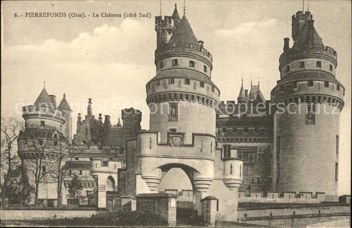 Pierrefonds Oise Chateau