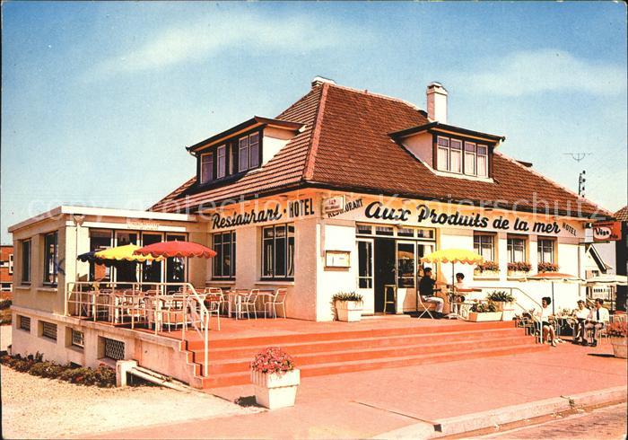 Pourville sur Mer Hotel Restaurant Produits de la mer
