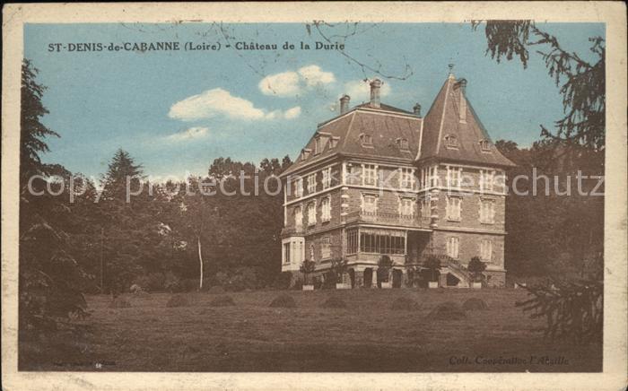 Saint-Denis-de-Cabanne Chateau de la Durie