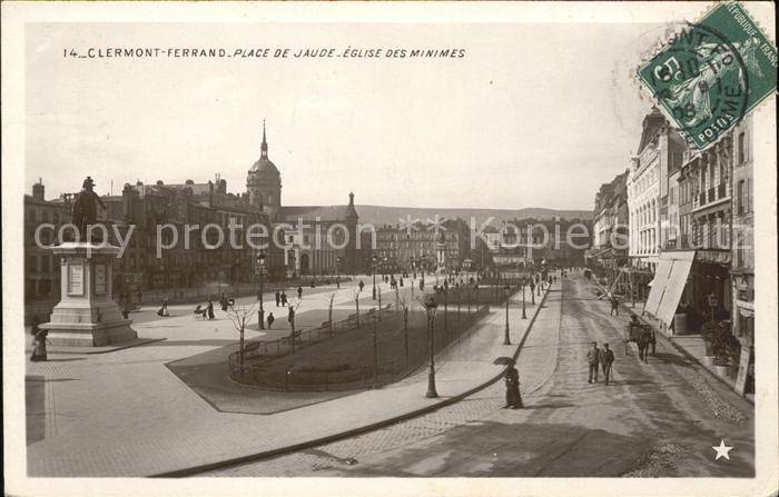 Clermont-Ferrand Place de Jaude Monument Eglise des Mini