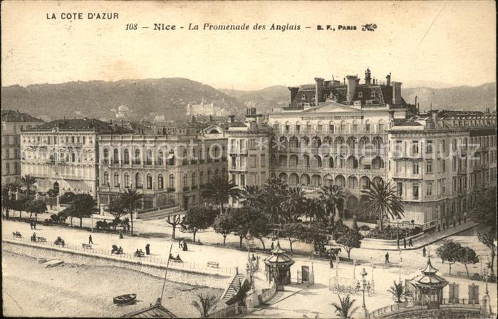 Nice Alpes Maritimes Promenade des Anglais Cote d_Azur