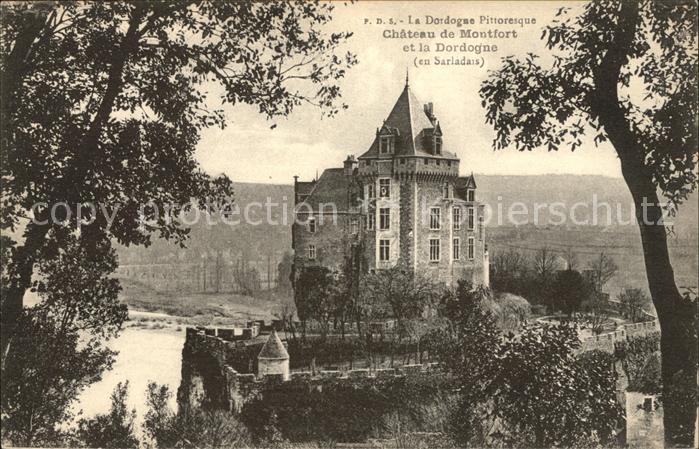 Vitrac Dordogne Chateau de Montfort