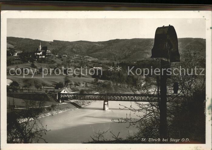 Sankt Ulrich Steyr Bruecke Wegekreuz