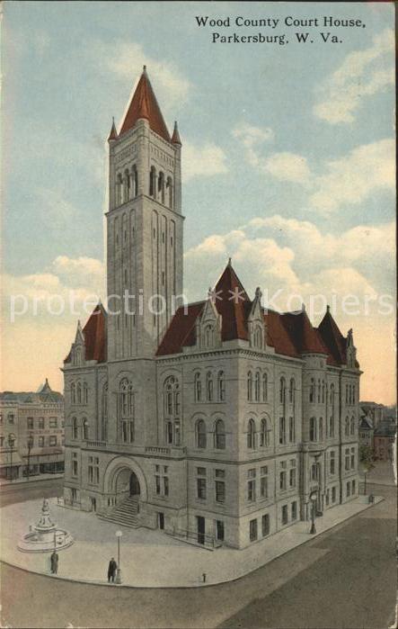 Parkersburg West Virginia Wood County Court House