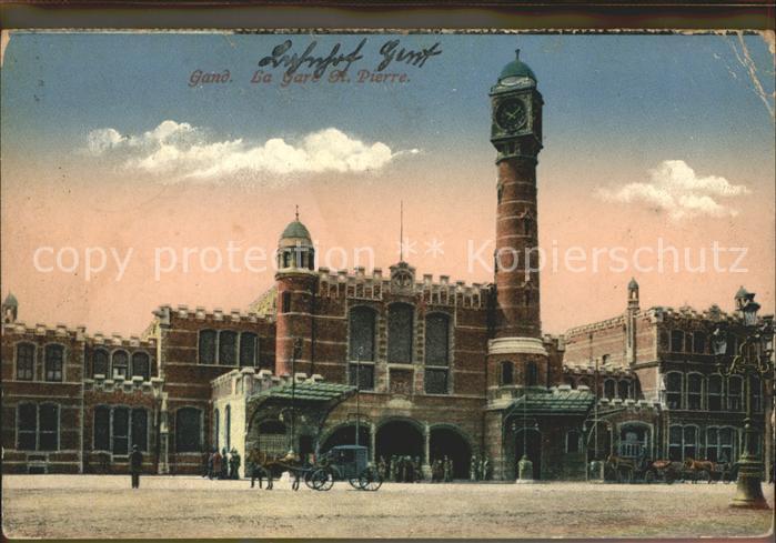 Gand Belgien La Gare St. Pierre