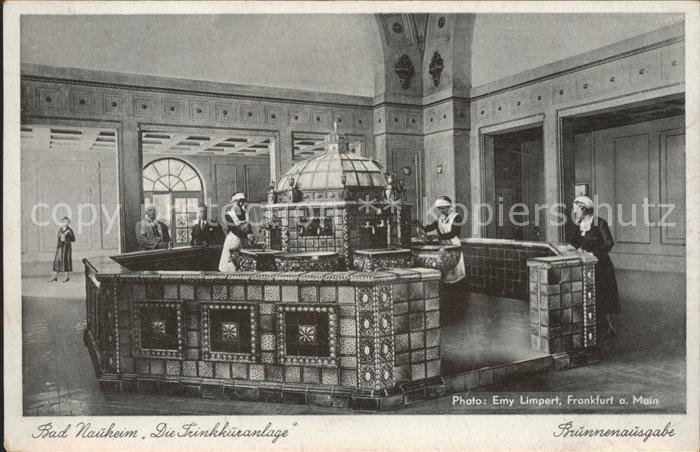 Bad Nauheim Trinkkuranlage Brunnenausgabe