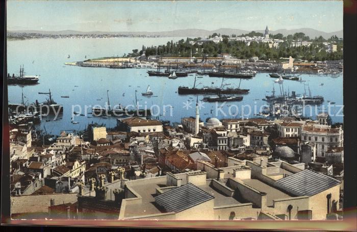 Constantinopel Istanbul Hafen Schiffe