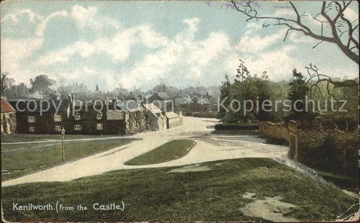 Kenilworth Grossbritannien View from the Castle