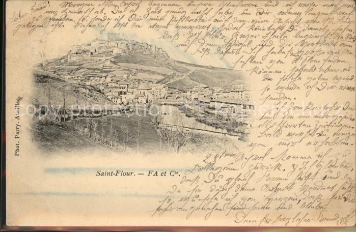 Saint-Flour Cantal Vue generale