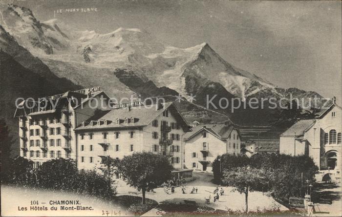 Chamonix Hotels du Mont Blanc