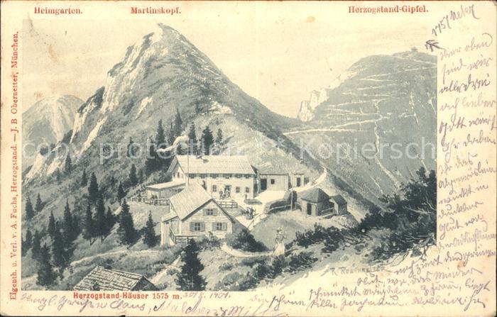 Herzogstand Herzogstand-Haeuser Martinskopf