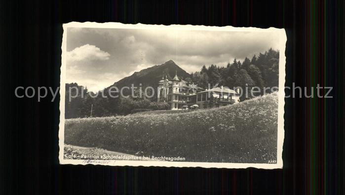 BERCHTESGADEN Bayern Cafe-Pension Schoenfeldspitze