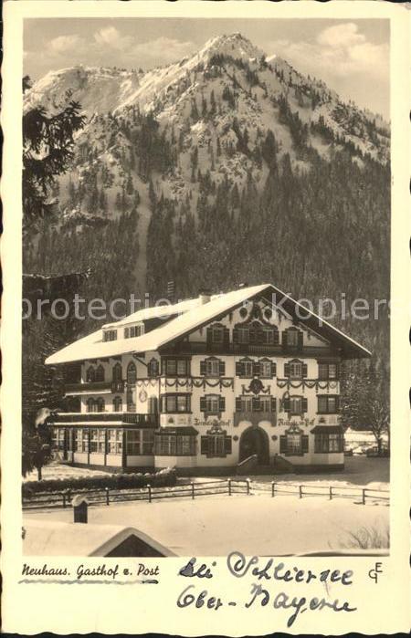 Neuhaus Schliersee Gasthof zur Post