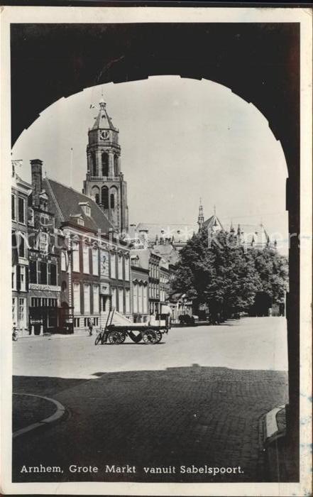 Arnhem Grote Markt Sabelspoort