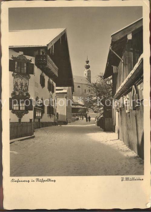 Ruhpolding Bayern Kirchenweg