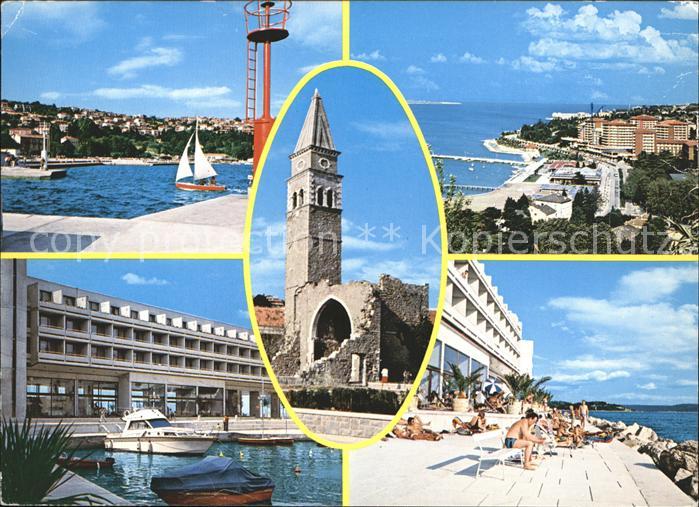 Portoroz Hotel Bernardin Kirche Hafen