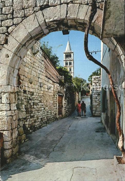 Rab Kroatien Kathedralenturm 13. Jhdt.