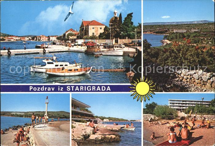 Starigrad Hafen Strandpromenade