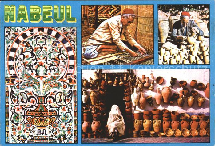 Nabeul Teppichknuepfer Toepferei