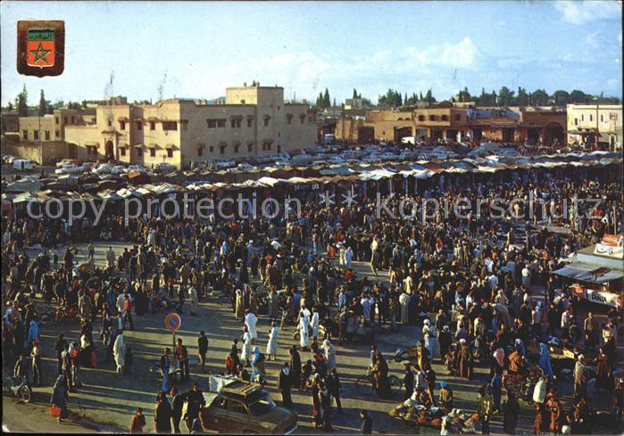 Marrakech Marrakesch Place Djemaa El Fna