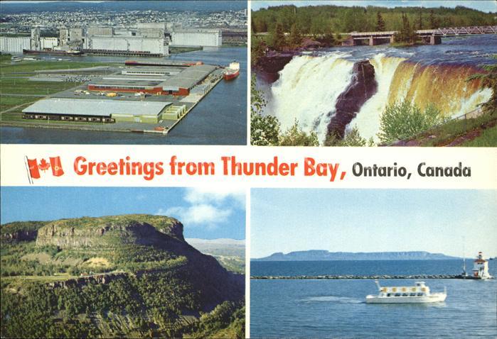 Ontario Canada Thunder Bay Keefer Terminal Kakabeka Falls Mount McKay