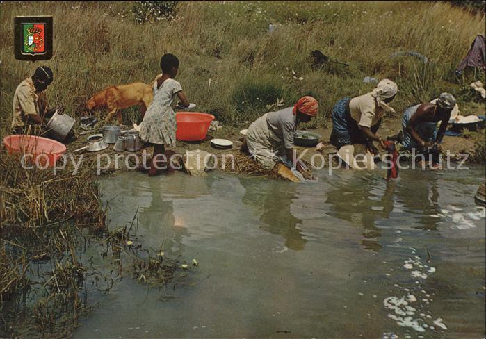 Luanda Loanda Cuanza River Waterwomen