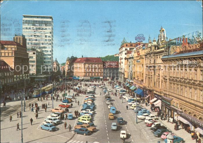 Zagreb Trg Republike Platz der Republik