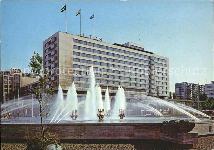 Rotterdam Hilton Hotel Springbrunnen
