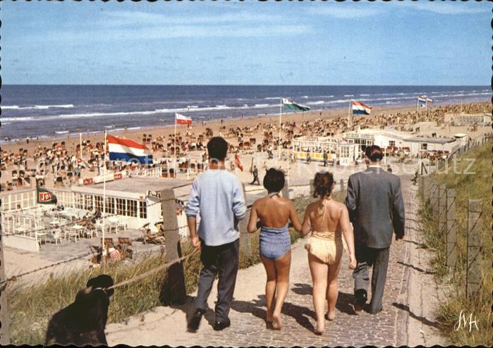 Zandvoort Holland Strandgezicht