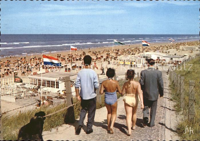 Zandvoort Holland Strandgezicht