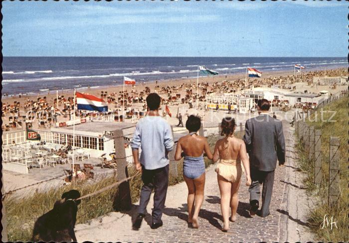 Zandvoort Holland Strandgezicht