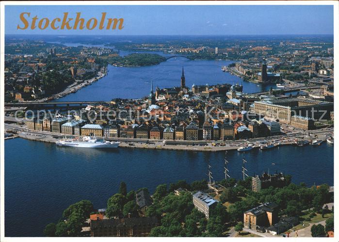 Stockholm Aerial view