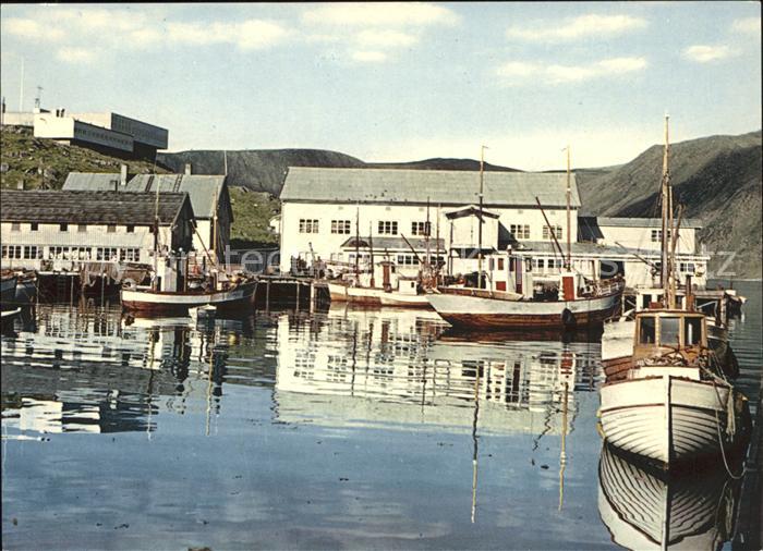 Honningsvag Harbour Fishing Boat Martime School