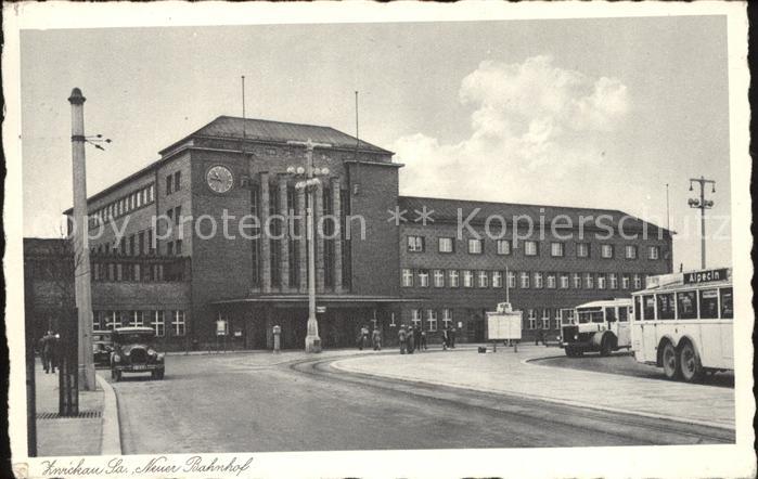 Zwickau Sachsen Neuer Bahnhof Bus
