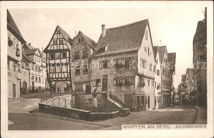 Wimpfen Adlerbrunnen