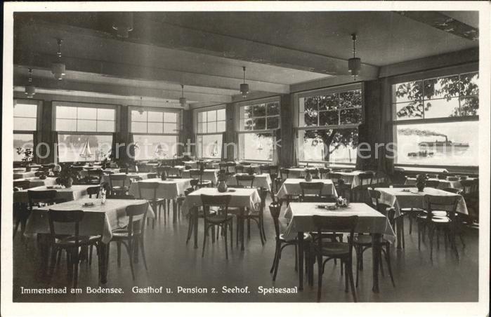 Immenstaad Bodensee Gasthof und Pension Seehof Speisesaal