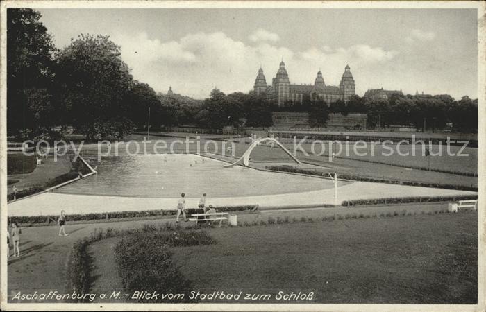 Aschaffenburg Main Schloss Stadtbad NZ3