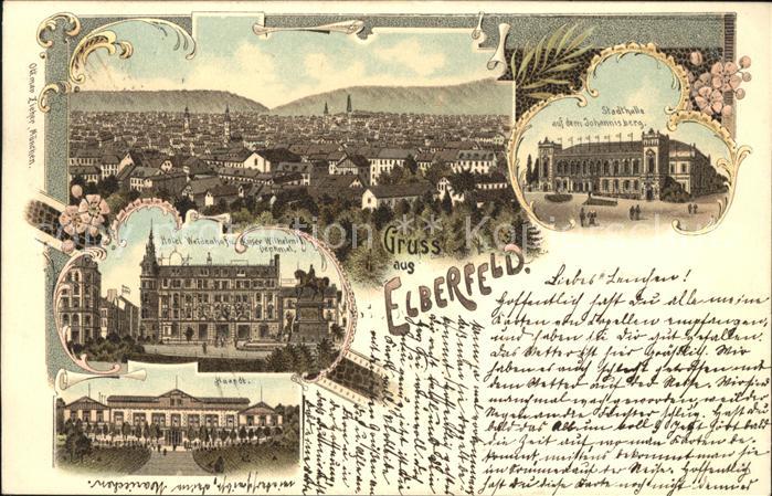 WUPPERTAL NRW Elberfeld Stadthalle Hotel Weidenhof Haardt