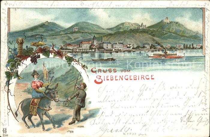 Siebengebirge Esel Dampfer