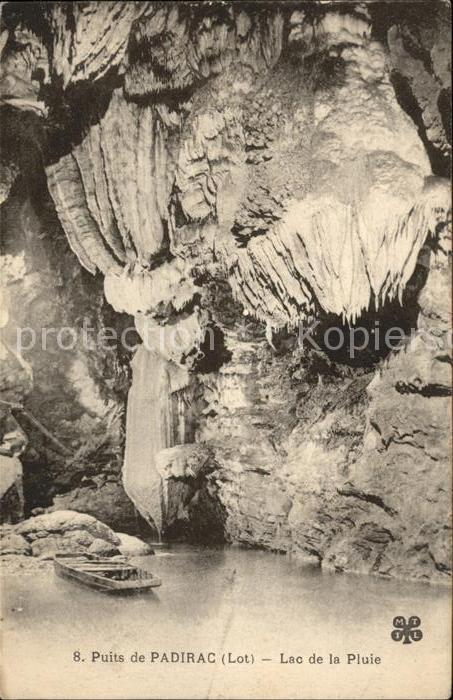 Hoehlen Caves Grottes Puits de Padirac Lac de la Pluie