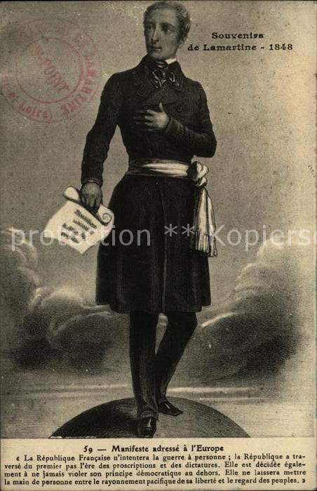 Politiker De Lemartine