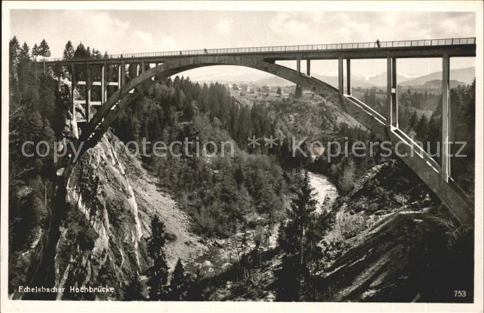 Bruecken Bauwerke Echelsbacher Hochbruecke