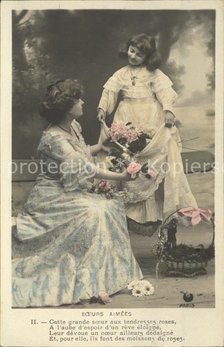 Kinder Child Enfants Blumen Gedicht Poesie