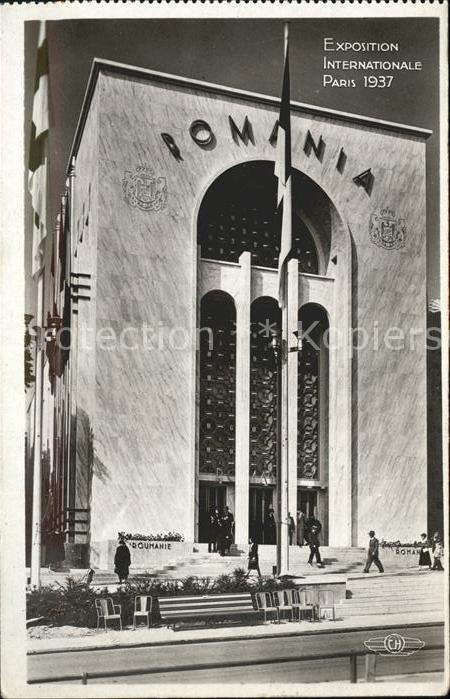 Exposition Internationale Paris 1937 Pavillon de la Roumanie