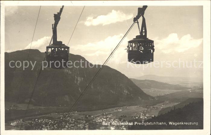 Seilbahn Bad Reichenhall Predigtstuhlbahn Wagenk