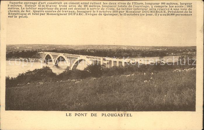Bruecken Bauwerke Pont de Plougastel