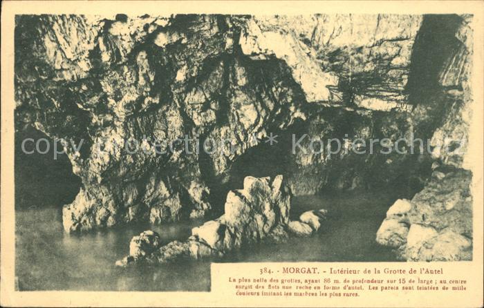Hoehlen Caves Grottes Morgat Grotte de l'Antel