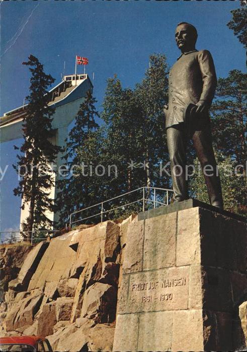 Ski-Flugschanze Oslo Norway Holmenkollen Ski Jump Fridt