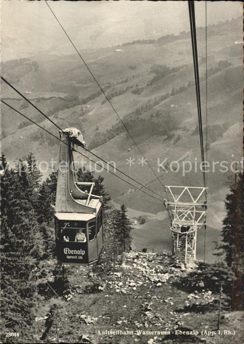 Seilbahn Wasserauen-Ebenalp